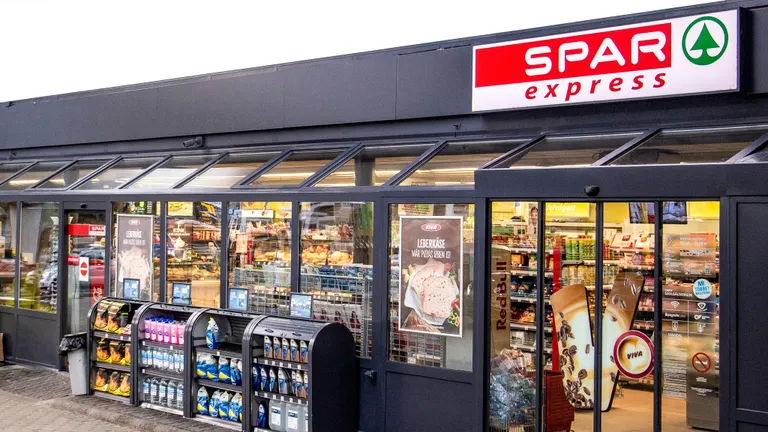 OMV SPAR express töltőállomás